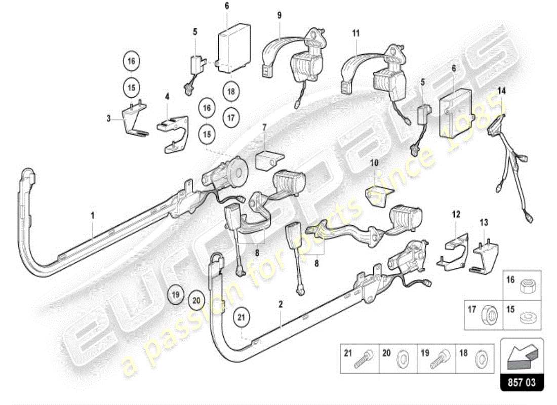 teilediagramm mit der teilenummer 008700524