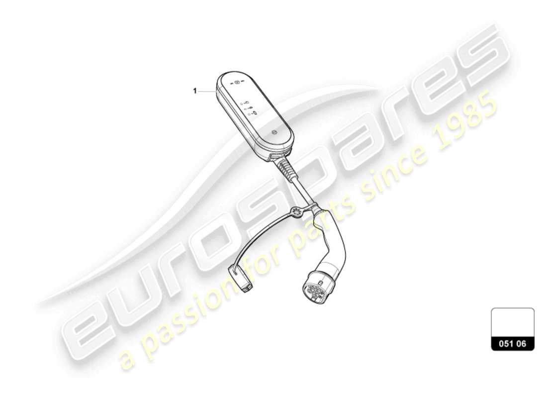 lamborghini revuelto coupe (accessories) ladekabel für fahrzeug ersatzteildiagramm
