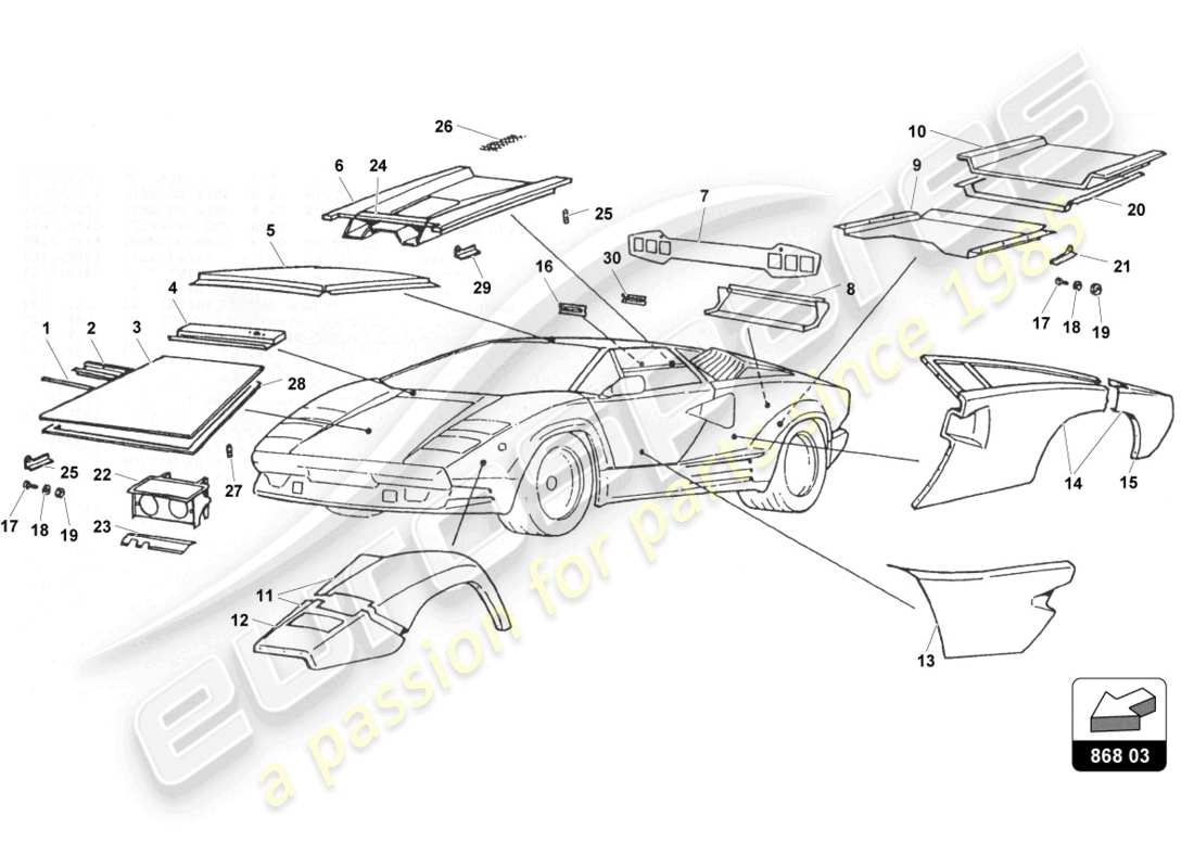 teilediagramm mit der teilenummer 007059005