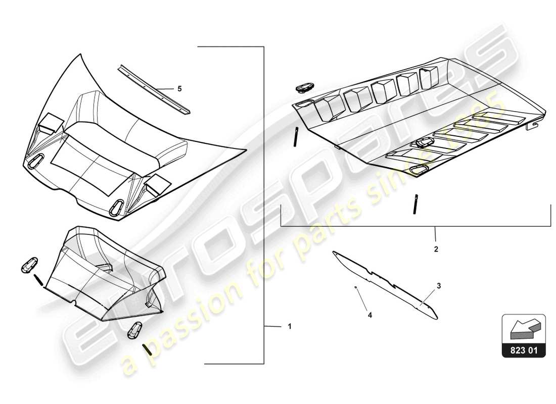 teilediagramm mit der teilenummer 4ta827023a