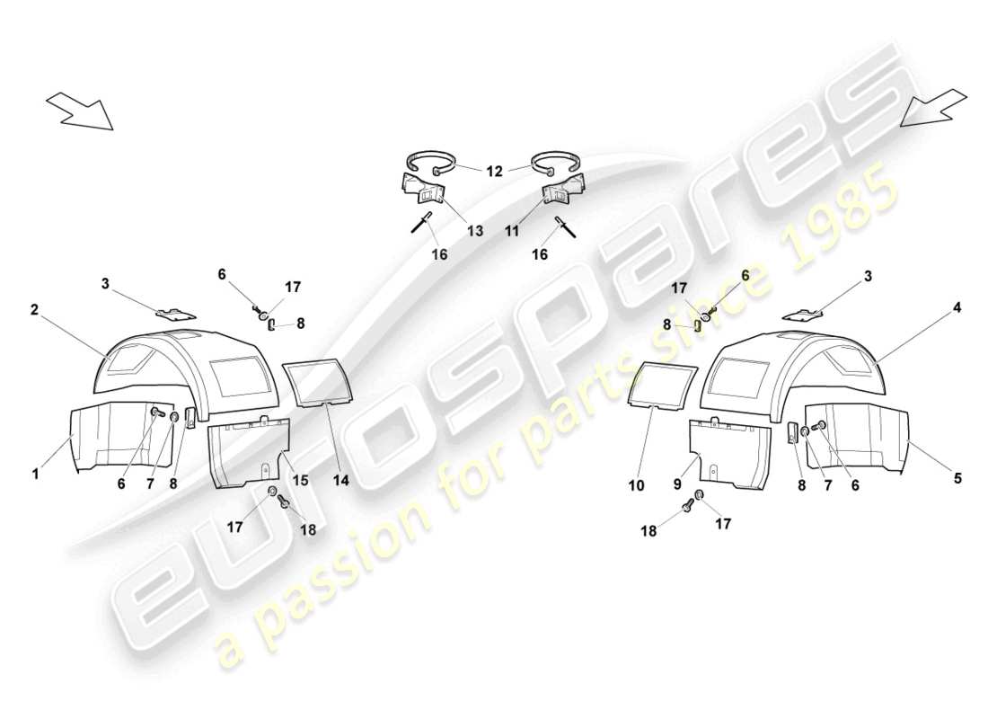 teilediagramm mit der teilenummer n91115501