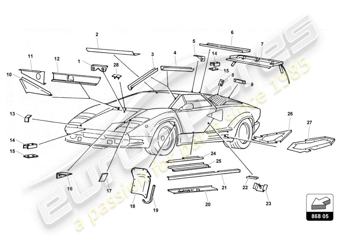 teilediagramm mit der teilenummer 007009076