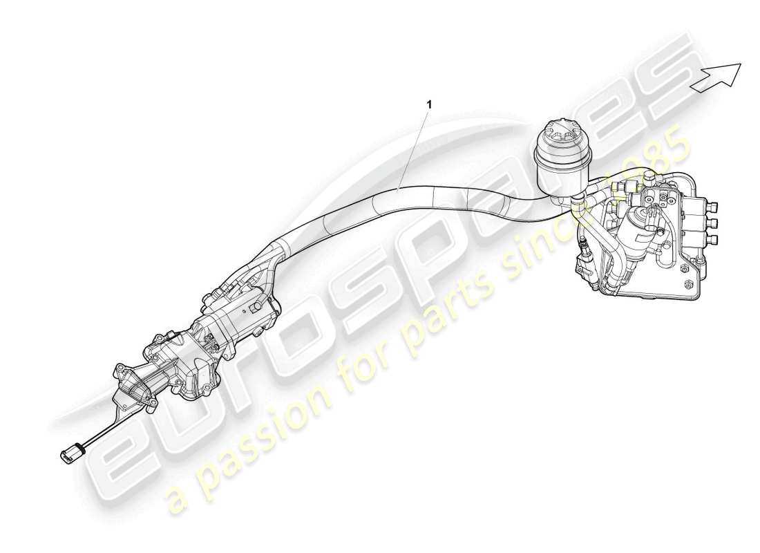 lamborghini gallardo spyder (2008) schaltereinheit teilediagramm