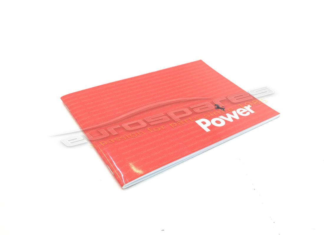 neues ferrari power-garantiebuch. teilenummer 95990472 (1)