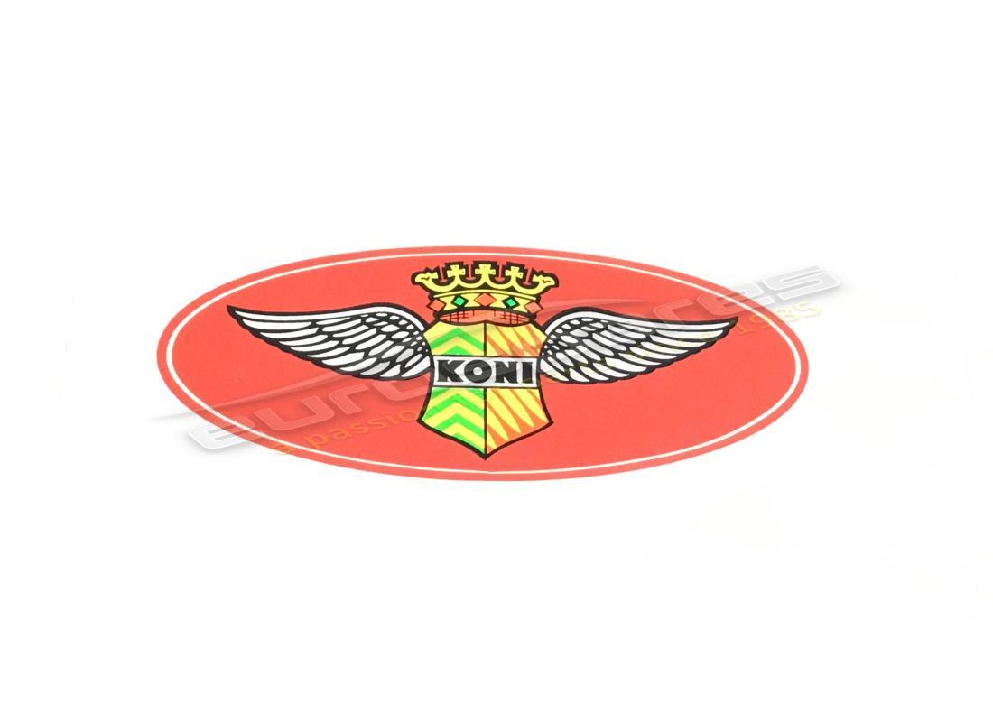 neuer ferrari koni oval winged sticker. teilenummer fst014 (1)