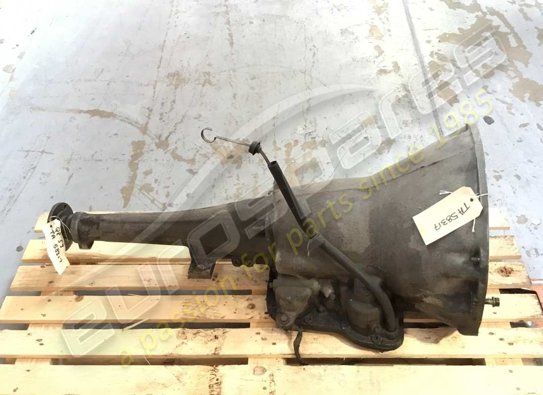 GEBRAUCHTES MASERATI KOMPLETTES GETRIEBE. TEILENUMMER TA58317 (2) gebrauchtes maserati komplettes getriebe. teilenummer ta58317 (2)