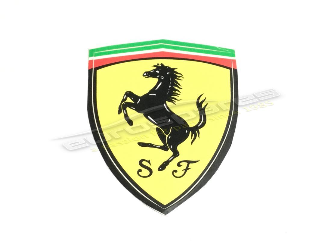 neuer ferrari aufkleber (10cm x 7.5cm). teilenummer 95992902 (1)