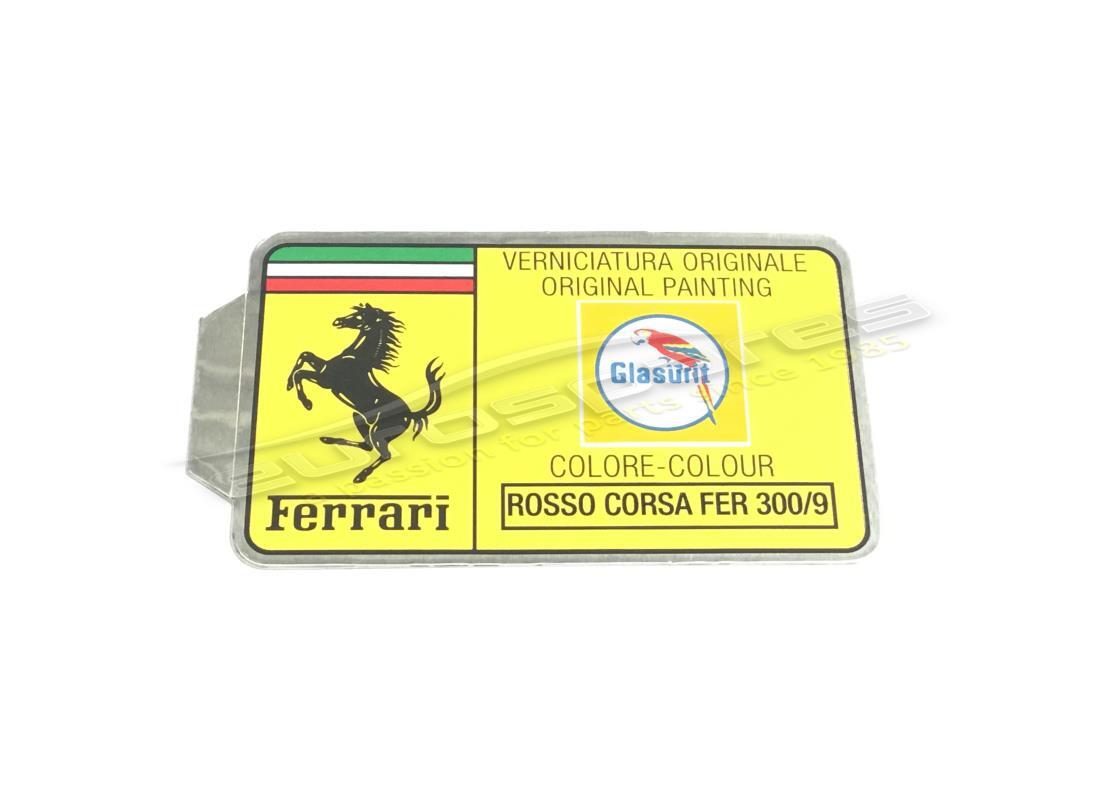 neuer ferrari glasurit-lacktag. teilenummer mc36151 (1)