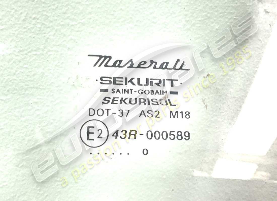 verwendet maserati lh türglas m33. teilenummer 387700305 (2)
