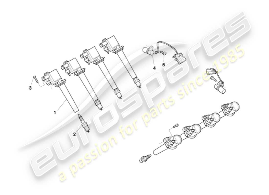 aston martin v8 vantage (2013) zündteildiagramm