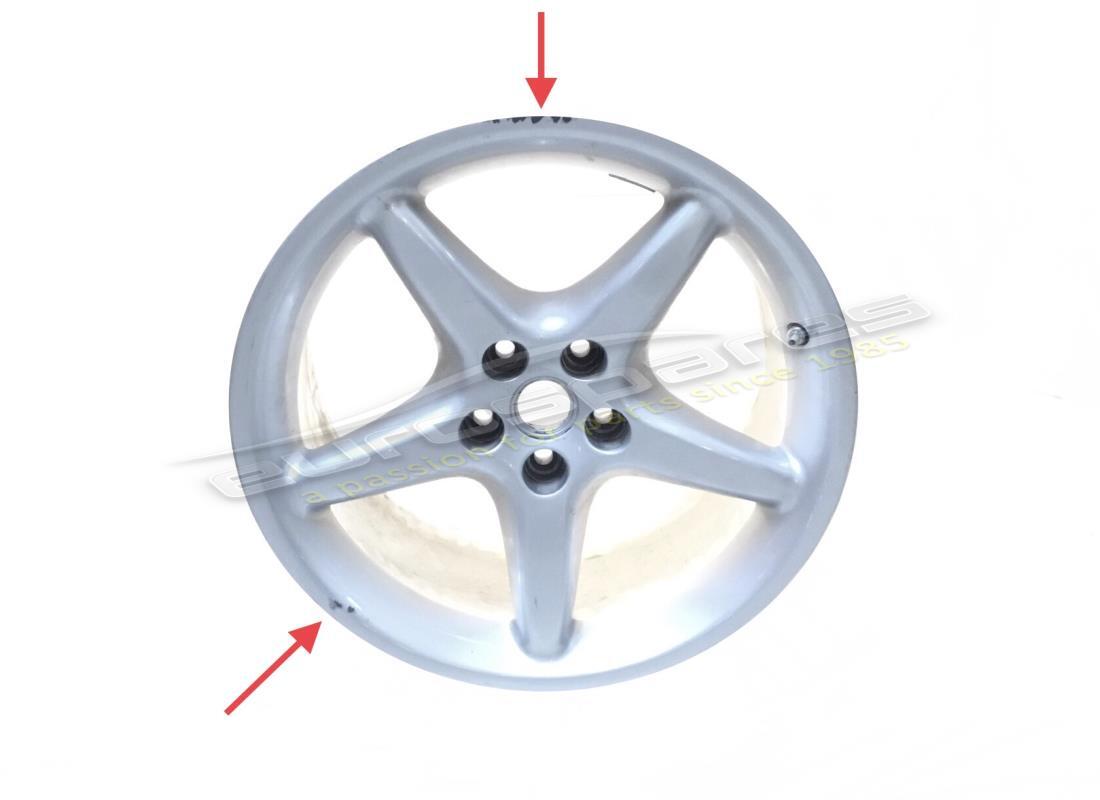 GEBRAUCHTE Ferrari HINTERRADFELGE. TEILENUMMER 179379 (1)