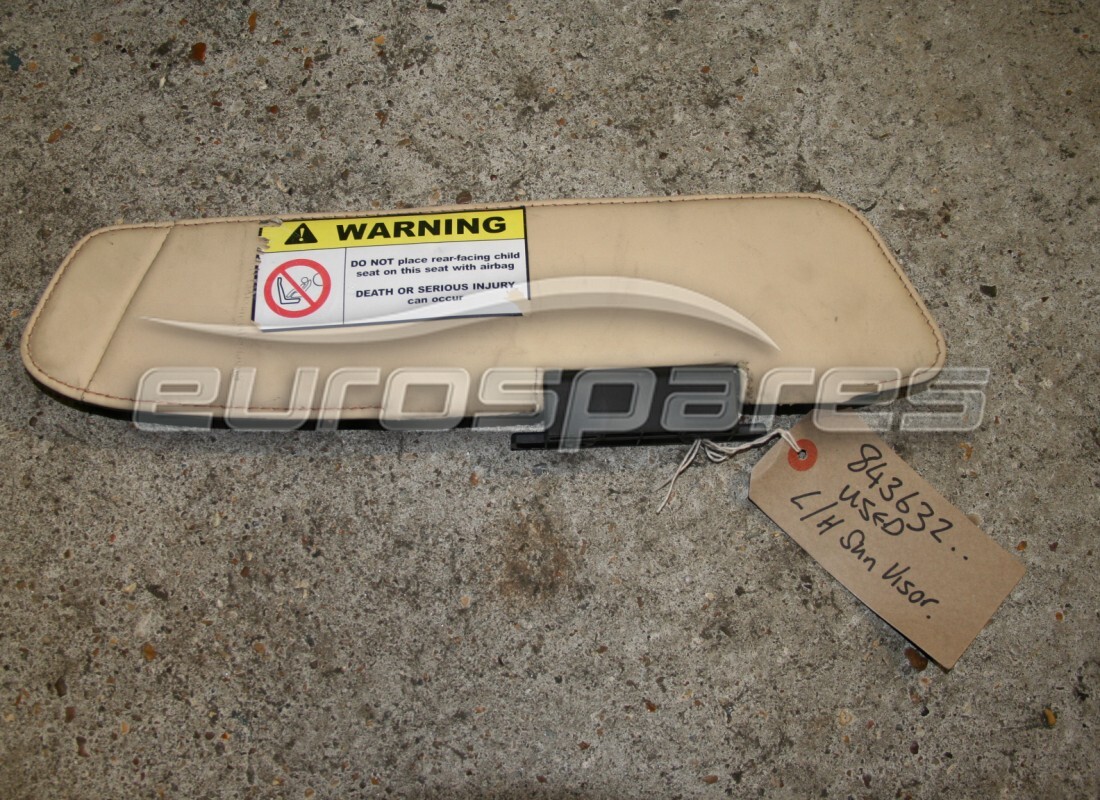 GEBRAUCHTE Ferrari SONNENBLENDE LINKS . TEILENUMMER 843632.. (1)