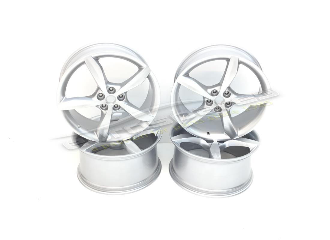 neu ferrari 20 flüssiges silber räder. teilenummer 70004372 (1)
