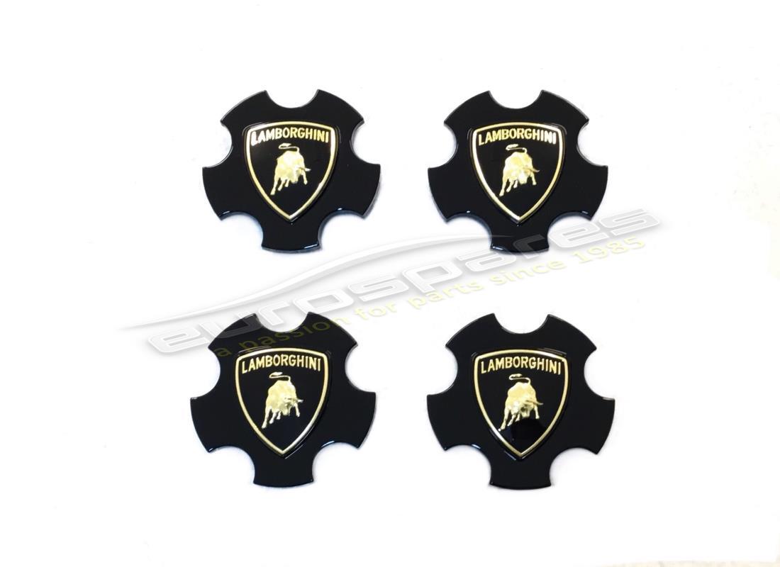 neues lamborghini kit cal.shiny black+cord abzeichen. teilenummer 0r1400139 (1)