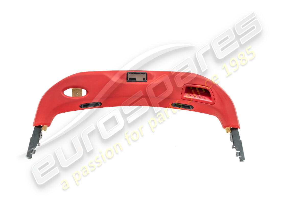 GEBRAUCHTE Ferrari UNTERE HECKKLAPPENVERKLEIDUNG SCHWARZES LEDER. TEILENUMMER 85603912 (1)