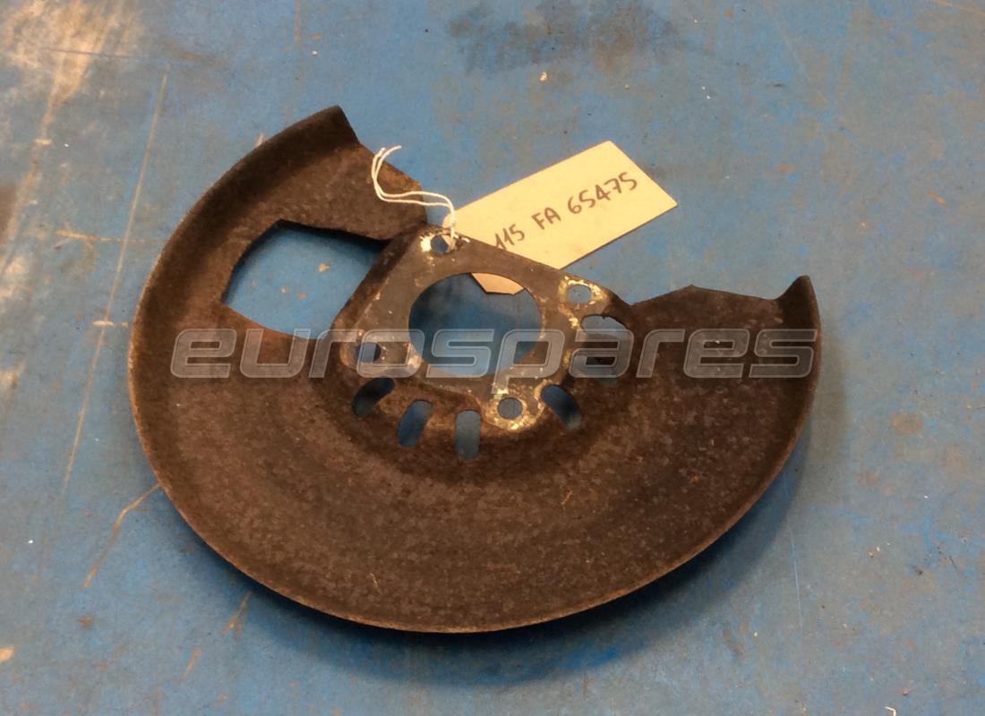 GEBRAUCHT Maserati LAMIERA PROTEZIONE DISCO FRENO ANTERIORE SINISTRO . TEILENUMMER 115FA65475 (1)