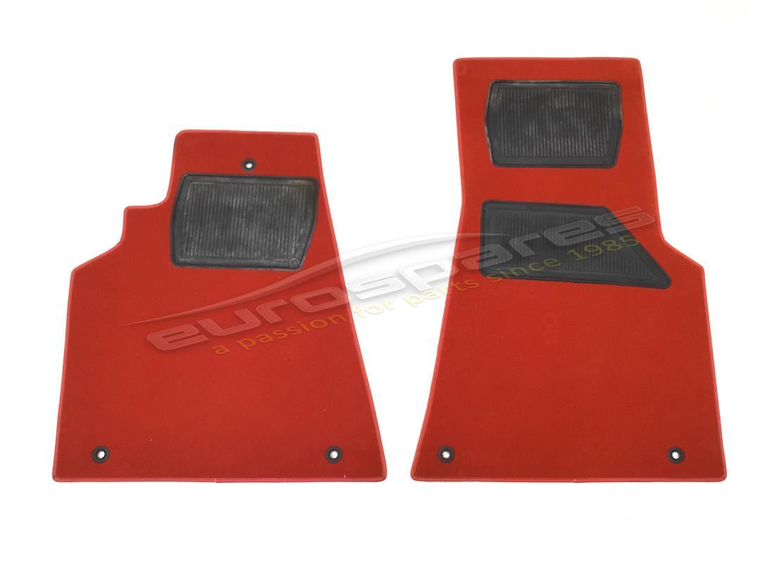 neues ferrari bewegliches teppiche bodenmatten-set rot. teilenummer 68936683 (1)