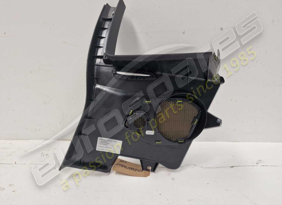 gebrauchte lamborghini verkleidung, b-säule rechts, schwarz art. leder. teilenummer 4t0868418aqg8 (2)