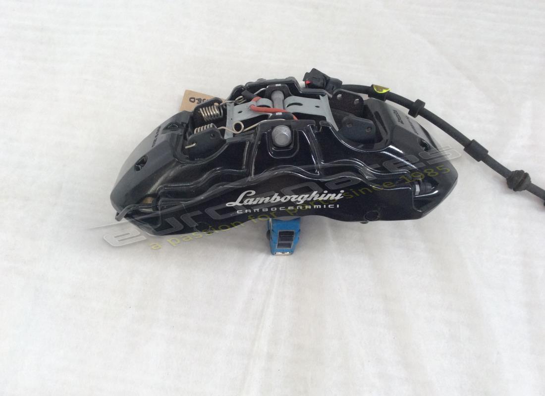 GEBRAUCHTER Lamborghini BREMSSATTEL CCB SCHWARZ. TEILENUMMER 4T0615106 (1)