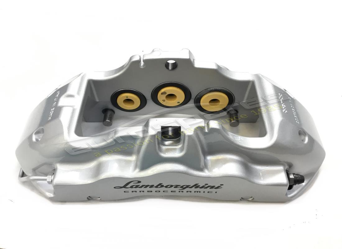 NEUER Lamborghini VORDERBREMSSATTEL IN SILBER. TEILENUMMER 4T0615106CC (1)