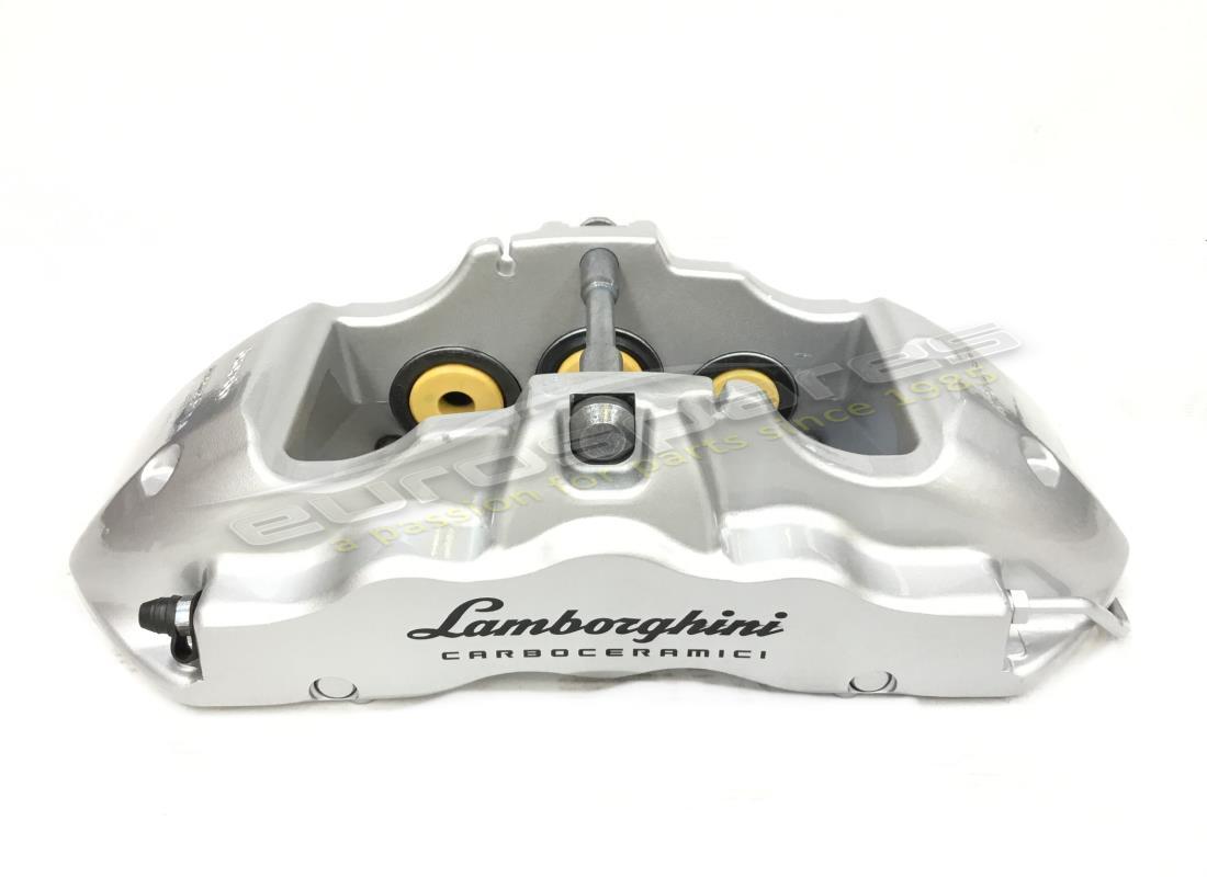 neuer lamborghini bremssattel keramik silber. teilenummer 4t0615105cc (1)