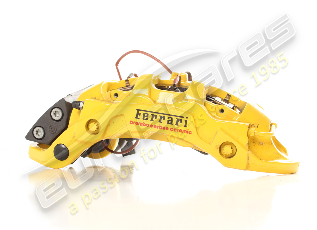 gebrauchter ferrari hinterer rechter bremssattel mit belägen. teilenummer 879846 (3)