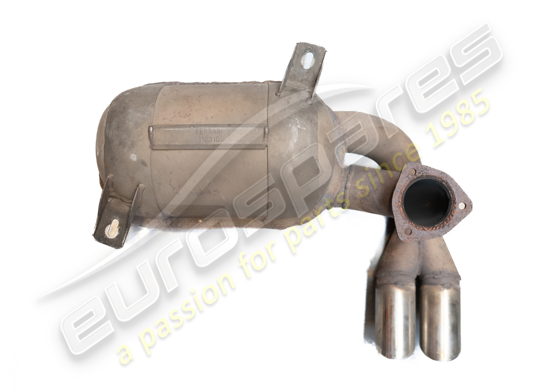 gebraucht ferrari 512bb+i lh endschalldämpfer. teilenummer 110310 (2)