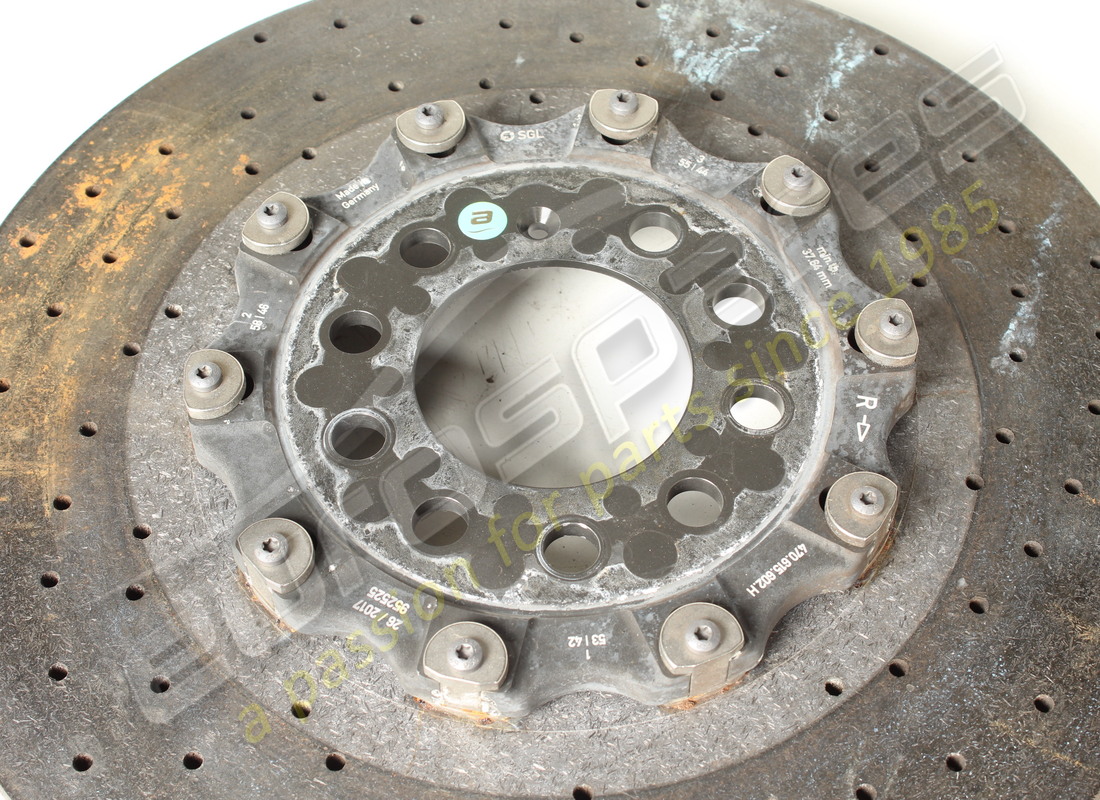 gebrauchte lamborghini bremsscheibe. teilenummer 470615602h (2)