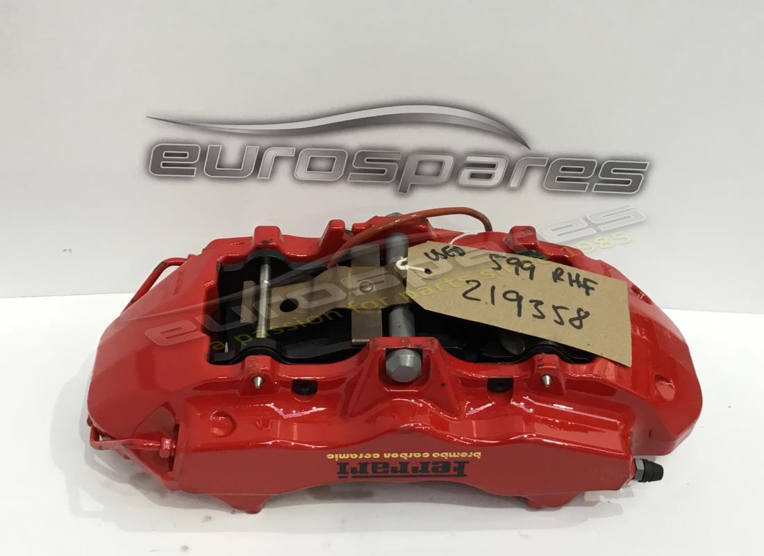gebraucht ferrari rechter vorderer bremssattel mit belägen. teilenummer 219358 (1)