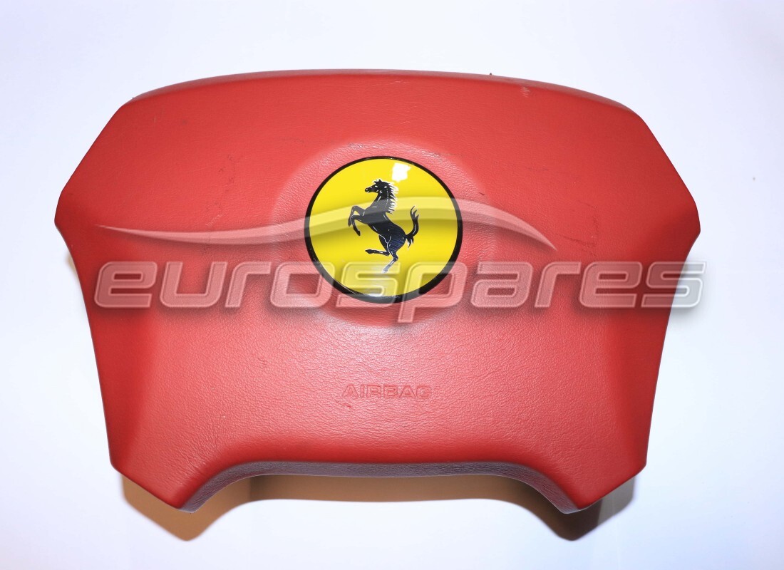 GEBRAUCHTER Ferrari FAHRAIRBAG AUS ROTEM LEDER 3171 . TEILENUMMER 65895701 (1)