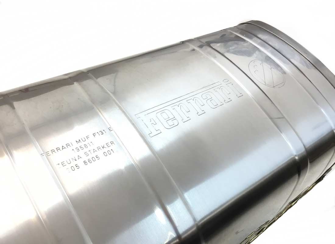 neuer komplett-abgasschalldämpfer ferrari. teilenummer 195811 (2)