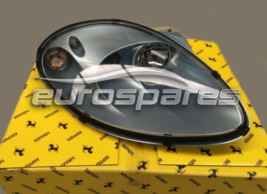 neuer ferrari scheinwerfer rh, abblend-/fernlicht, grigio-legierung, silber. teilenummer 72001393 (1)