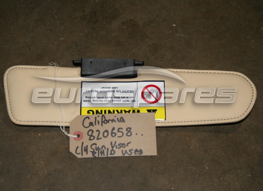 GEBRAUCHTE Ferrari SONNENBLENDE LINKS . TEILENUMMER 820658.. (1)