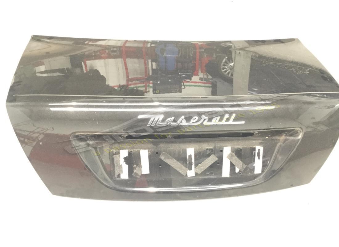 GEBRAUCHT Maserati KOFFERRAUMDECKEL - HINTEN . TEILENUMMER 67213800 (1)