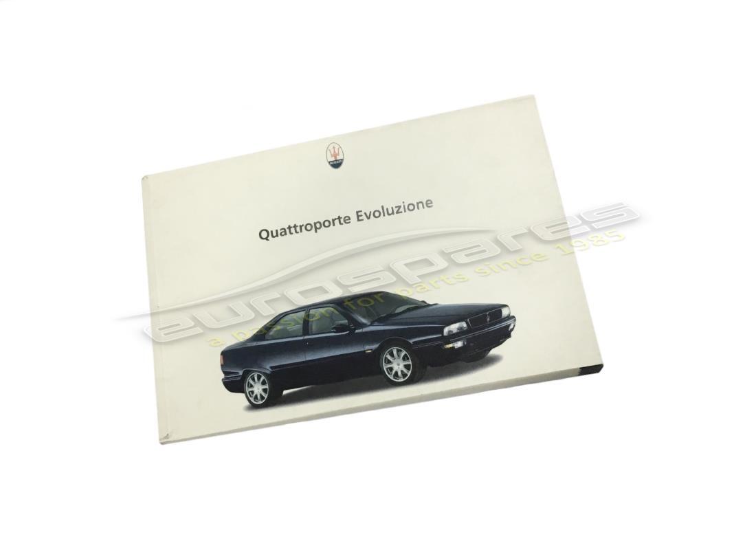 neues maserati benutzerhandbuch (v6 & v8 evo - handbuch). teilenummer mhan045 (1)