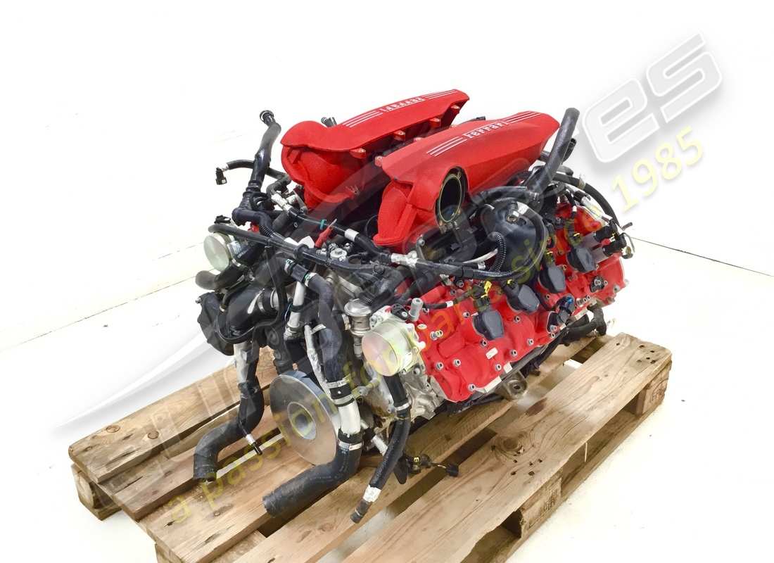 gebrauchter ferrari 488 motor. teilenummer 985000235 (5)
