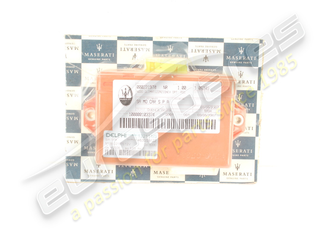 neu maserati klimaanlage und heizsystem-ecu hinten (opt). teilenummer 221970 (1)