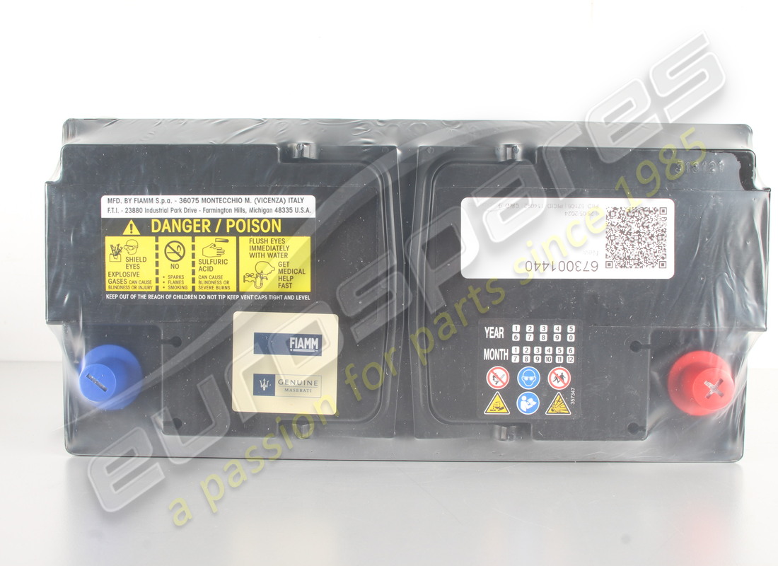 neue maserati batterie. teilenummer 673001440 (5)