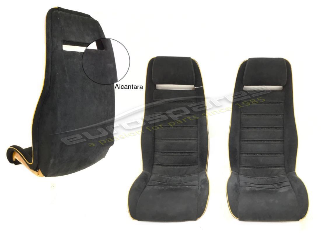 verwendet lamborghini paar sitze in alcantara. teilenummer 009435014b (1)