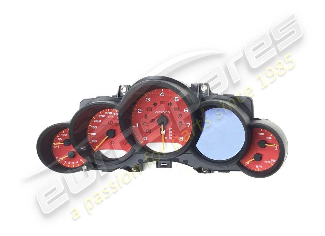 GEBRAUCHTES Porsche KOMBIINSTRUMENT (ROT). TEILENUMMER 9P3920650C84A (1)