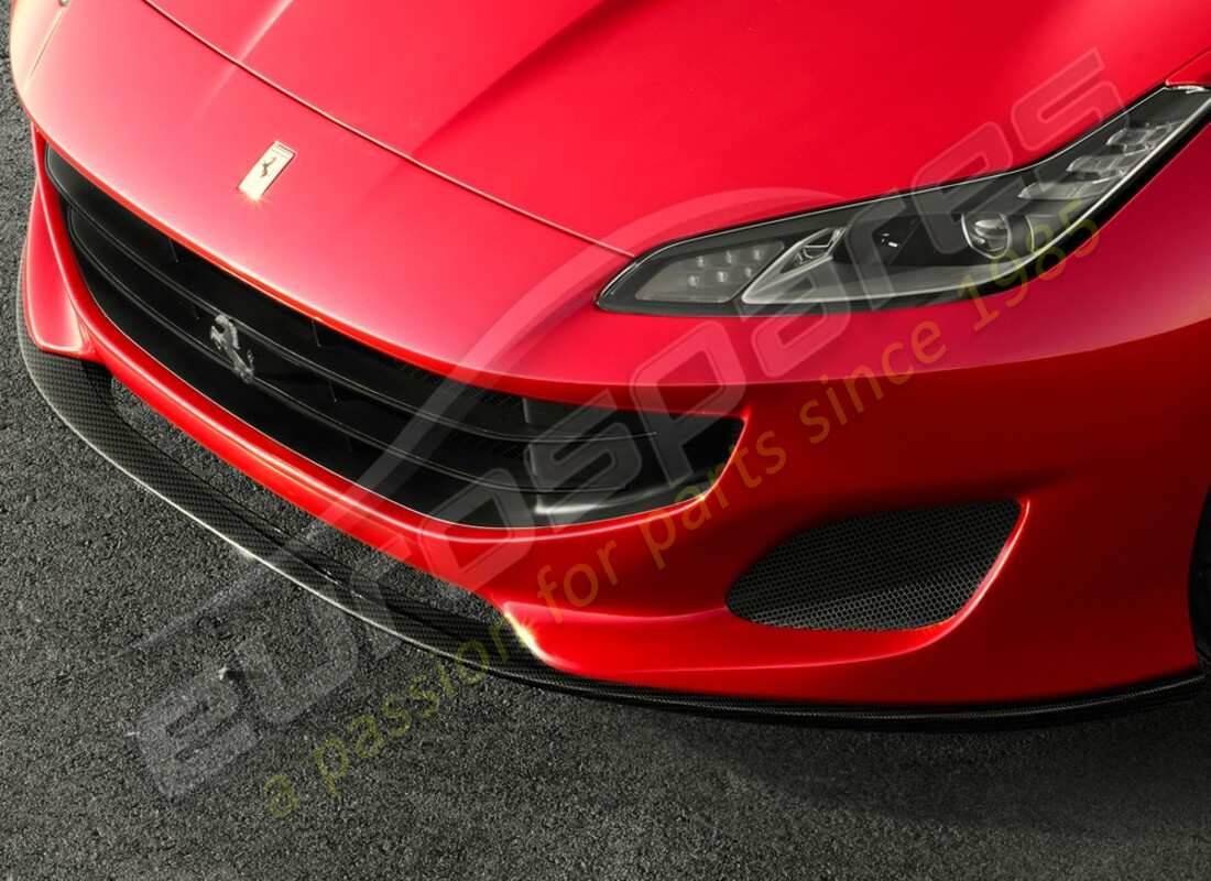 neu ferrari frontspoiler aus kohlefaser. teilenummer 765473 (1)