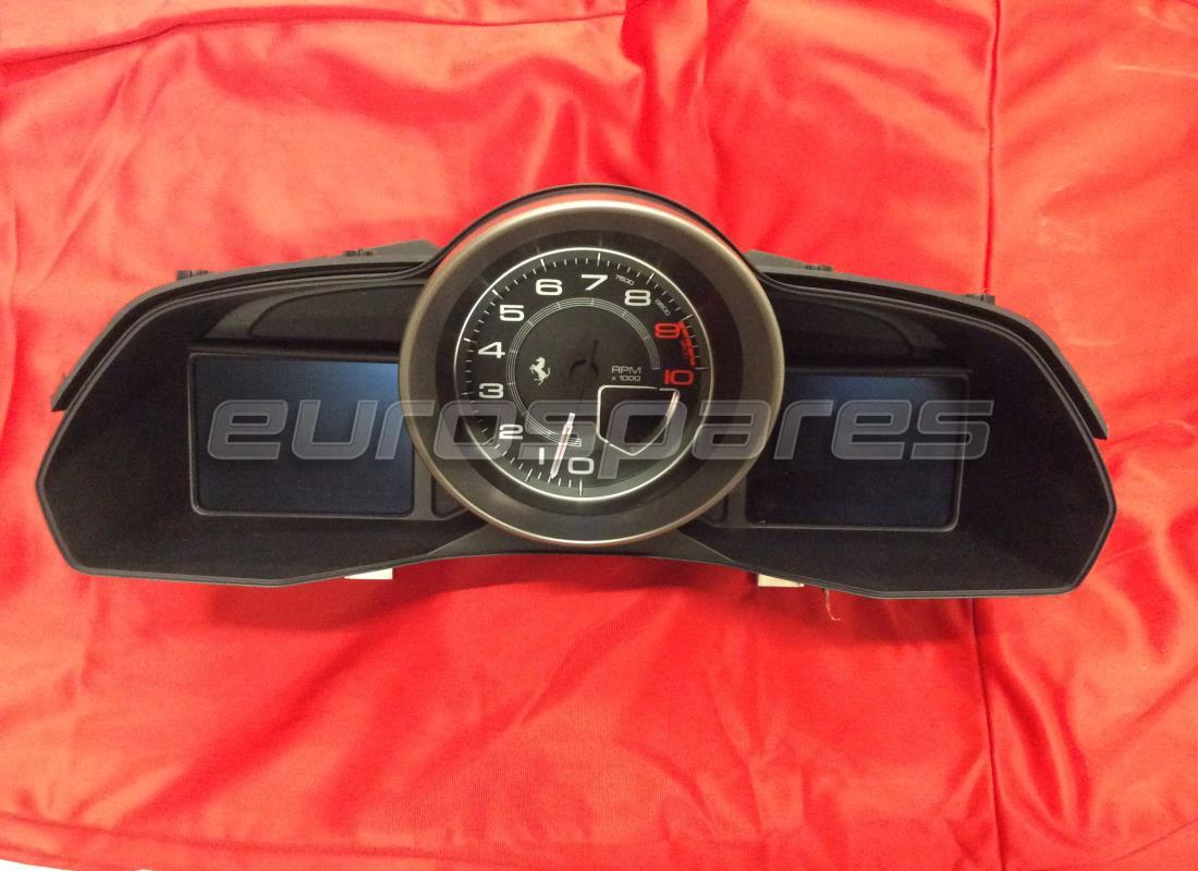 neu ferrari komplettes instrument, schwarzes zifferblatt. teilenummer 244415 (1)