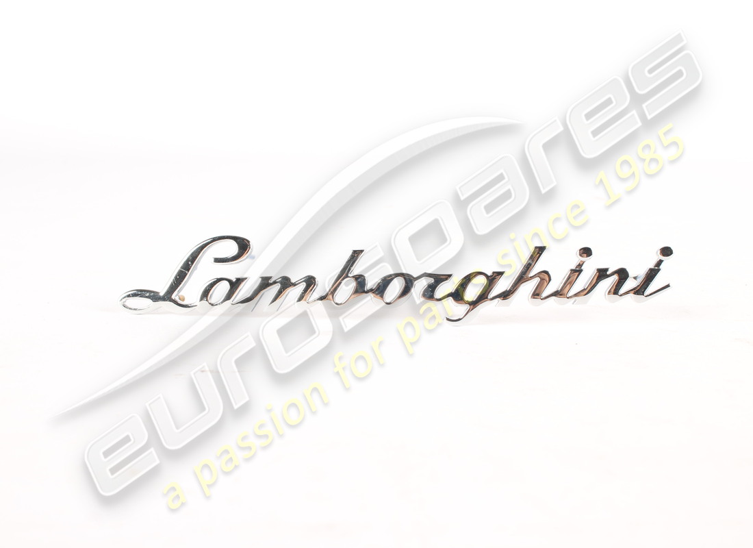 VERWENDET Lamborghini NAMENSSCHILD. TEILENUMMER 4T0853886B (1)