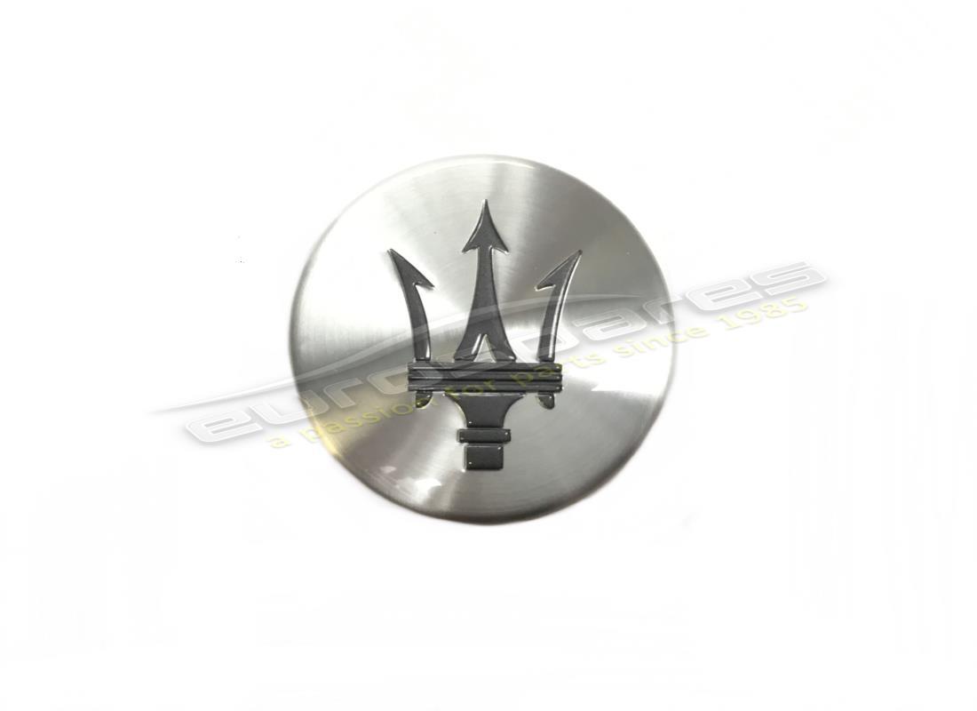 neues maserati radabzeichen – silber/grau. teilenummer 82336806 (1)