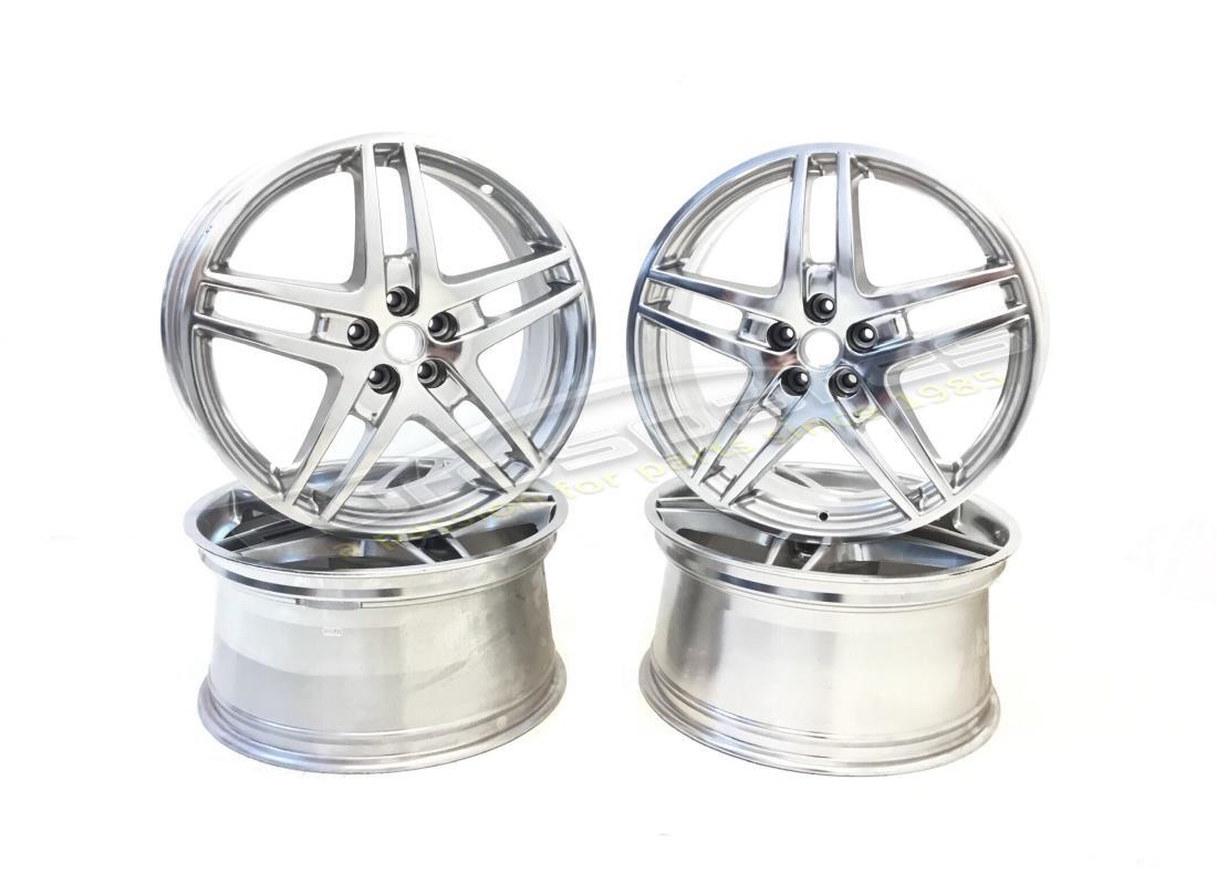neu ferrari räder set (kugelpoliert) 19 zoll. teilenummer 70001163 (1)