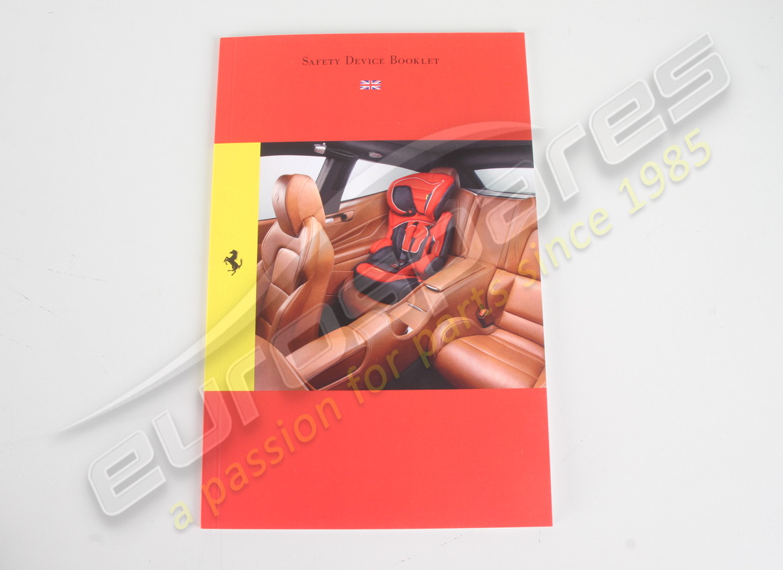 neues ferrari sicherheitshandbuch. teilenummer 85178100 (1)