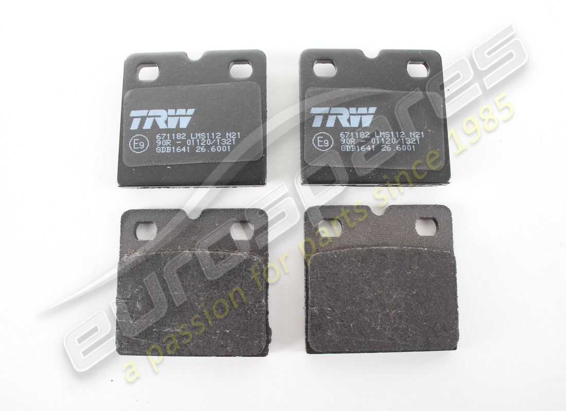NEUE Eurospares CARBON-KERAMIK-HANDBREMSBELÄGE. TEILENUMMER 410798041A (1)