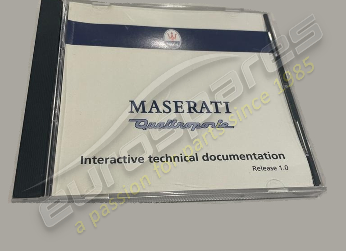 neu maserati cd workshop qtp. m139 (req.win95/98 oder xp). teilenummer 920001002 (1)