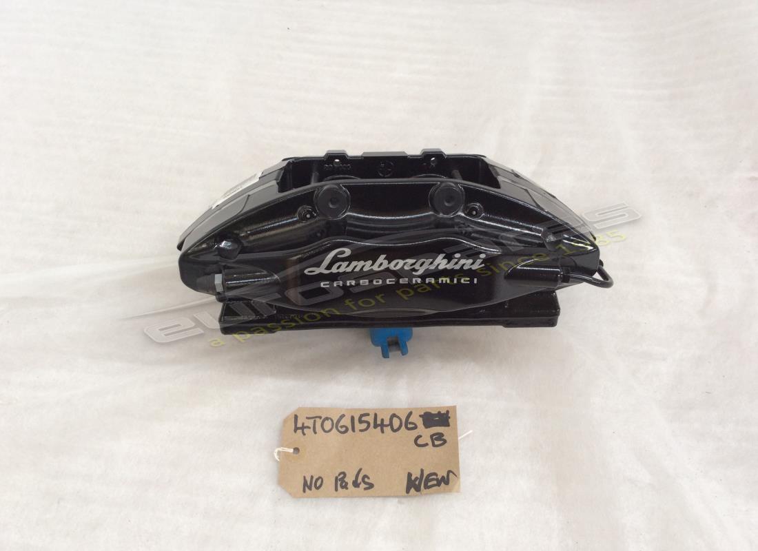 NEU (SONSTIGE) Lamborghini GLEITBREMSSATTEL KERAMIK SCHWARZ . TEILENUMMER 4T0615406CB (1)