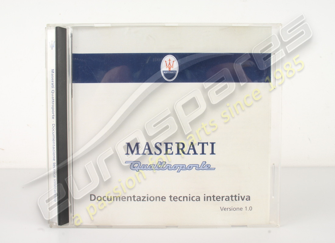 neu maserati cd techn.doc.qp it. teilenummer 920001005 (2)